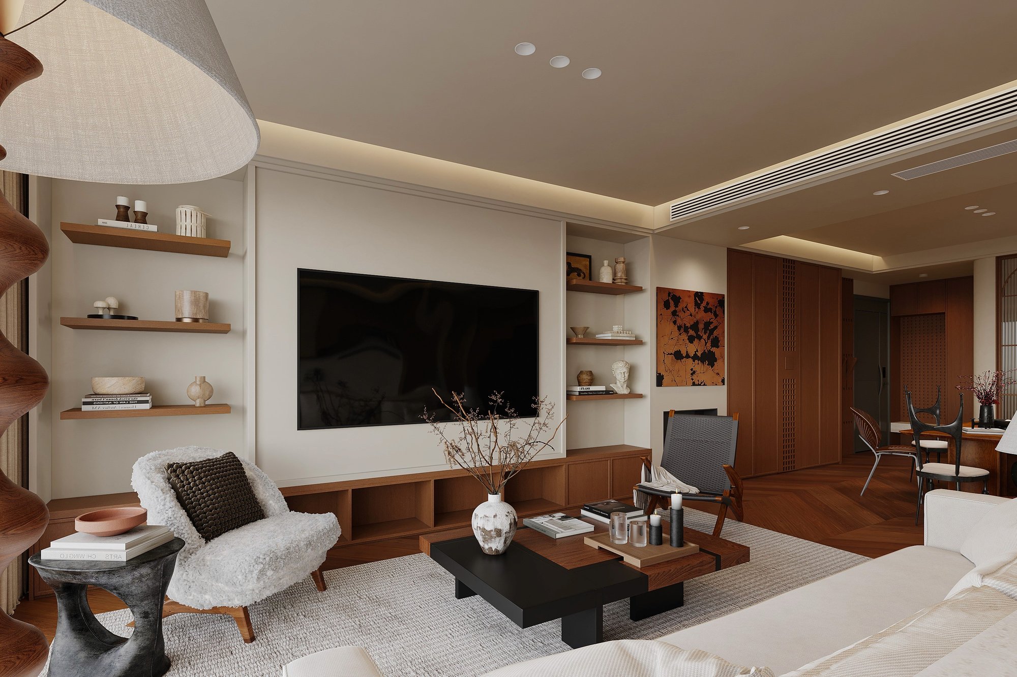 Summer Light residence interior design Singapore