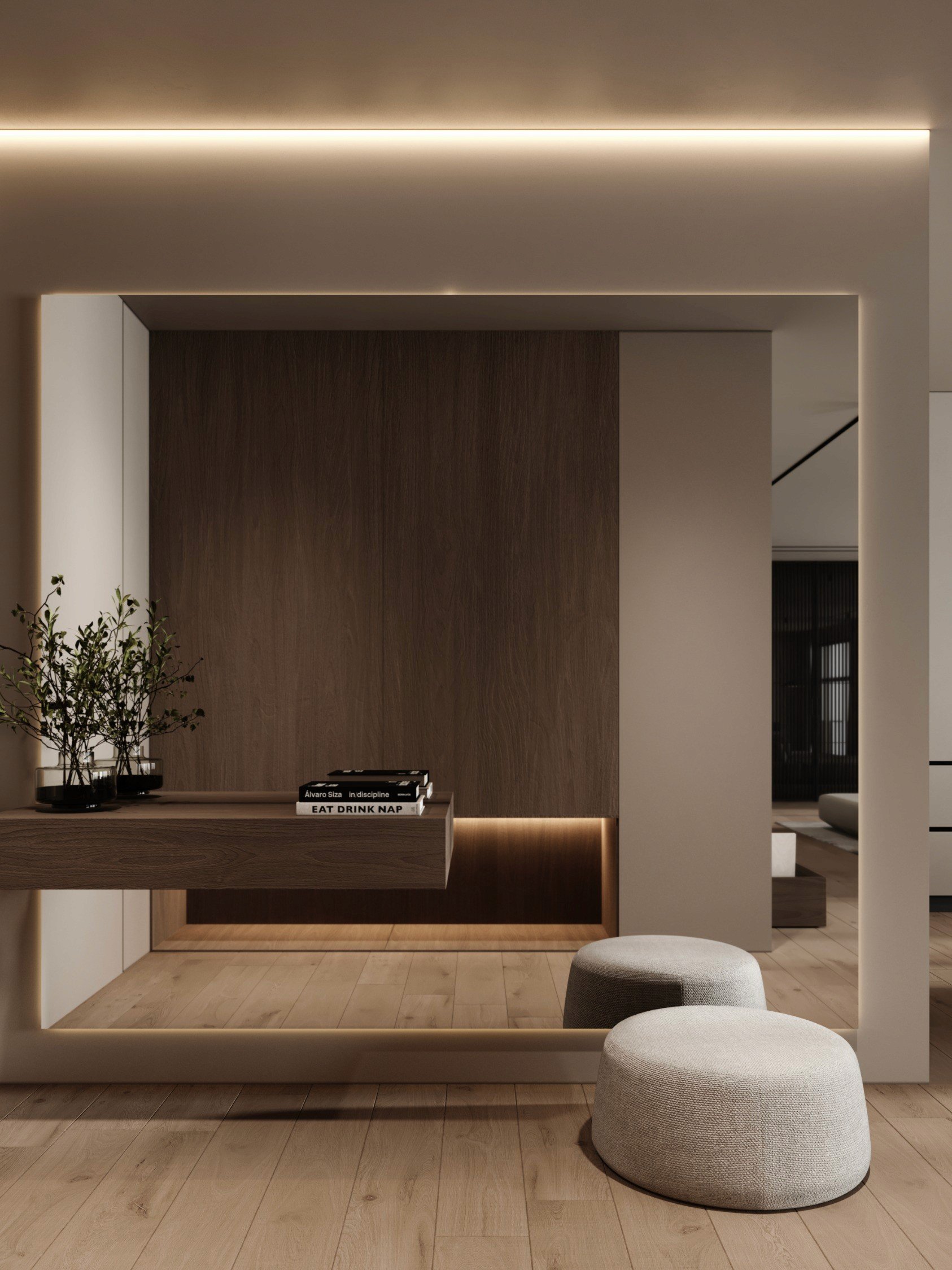 Modern Serenity residence interior design Singapore